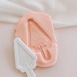 Parasol umbrella debosser and cutter