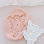 Fairy with short hair debosser and cutter