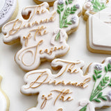 Diamond of the season debosser and cutter