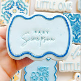 Wavy sign debosser and cutter