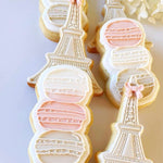 Macaron stack debosser and cutter