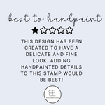 Mini tile set of 4 debosser set