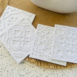 Positano tiles LARGE set of 4