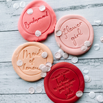 Bridesmaid Proposal Set Wedding Cookie Stamps Fondant Embossers