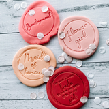 Bridesmaid Proposal Set Wedding Cookie Stamps Fondant Embossers