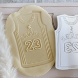 LeBron James Jersey 23 debosser and cutter
