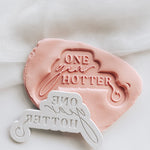 One year hotter stamp and cutter
