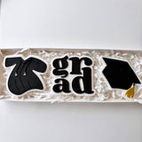 GRAD abstract stamp & cutter