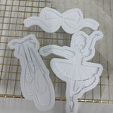 Odd Bunch-ballet slippers, ballerina & delicate bow