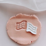 Mini race flag stamp and cutter