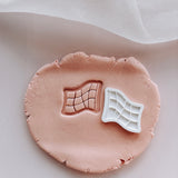 Mini race flag stamp and cutter