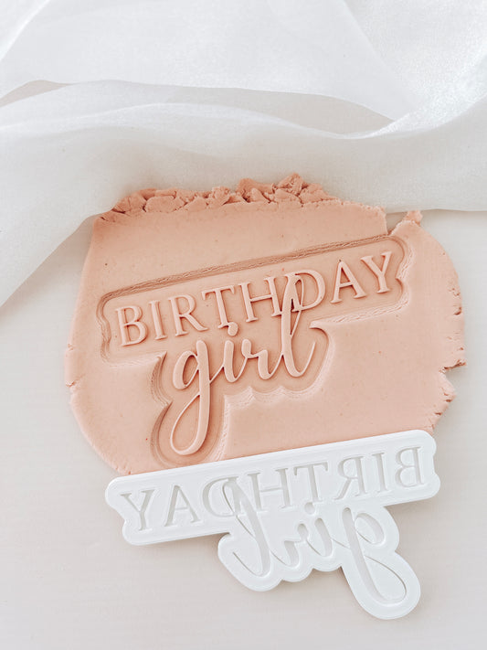 Birthday Girl stamp and cutter