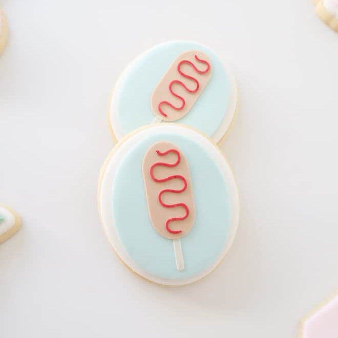 Corn dog stamp and cutter