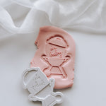 Oh baby Baby Q BBQ webber stamp and cutter