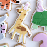 Simple Party at the zoo giraffe stamp and cutter