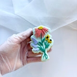 Wildflower bouquet debosser and cutter