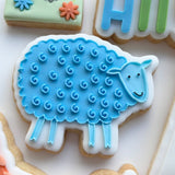 Green sheep stamp and cutter