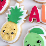 Smiley pineapple stamp and cutter