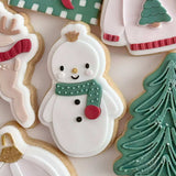 Cute Snowman Debosser stamp and cutter