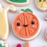 Smiley orange stamp and cutter