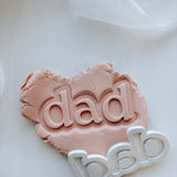 DAD font Debosser Stamp and Cutter
