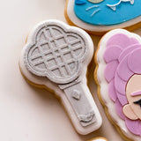 K-Pop Character Microphone Stamp and Cutter
