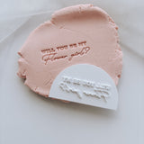 Blank calendar arch set of 8 including 7 embosser phrases