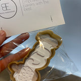 Two with strawberry “o” stamp and cutter