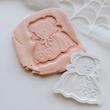 Beary cute Vampire stamp and cutter