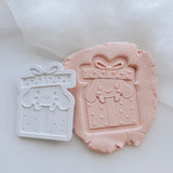 Cinnamoroll in present stamp and cutter