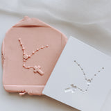 Rosary beads on plate stamp and cutter