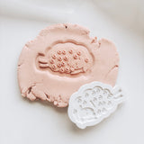 Sleepy green sheep stamp and cutter
