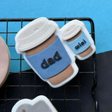 Take-Away Coffee Cups - Dad & Mini Debosser Stamp and Cutter
