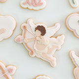 Vintage Cupid with bow and arrow stamp and cutter