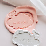 He lives in the stars whale in cloud stamp and cutter
