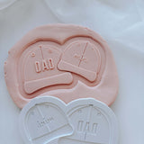 Matching Caps - Dad & Mini Debosser Stamp and Cutter