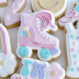 Roller skates debosser stamp and cutter