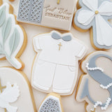 UPDATED Christening/ Baptism Boys outfit stamp and cutter