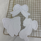 Odd Bunch- thick bow, cute bow & thin messy bow