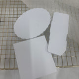 Odd Bunch- pooh with balloons on oval, baby blocks & ribbon rectangle