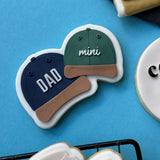 Matching Caps - Dad & Mini Debosser Stamp and Cutter