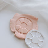 Pool float stamp and cutter