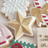 Simple Christmas Star debosser stamp and cutter