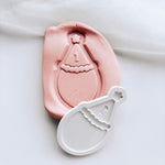Edible image 1st birthday themed party hat stamp & cutter