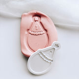 Edible image 1st birthday themed party hat stamp & cutter