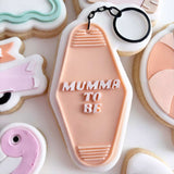 Mumma to be key ring debosser and cutter