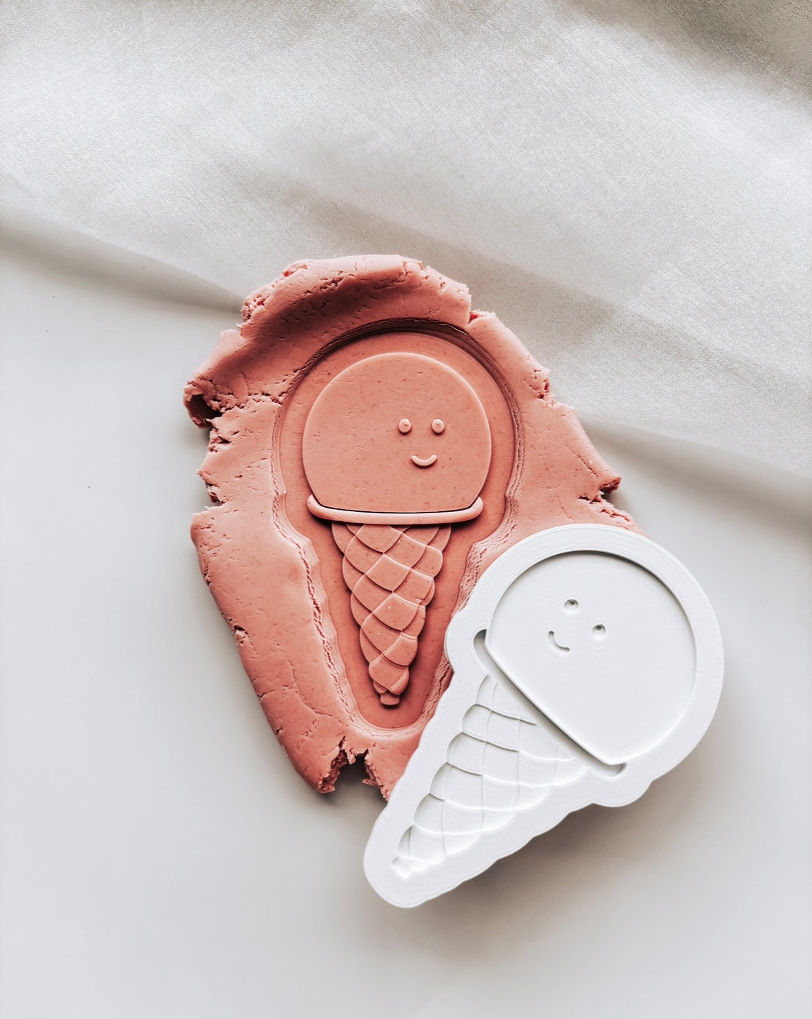 Amuseables ice cream cone stamp and cutter
