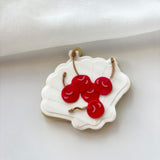 Cherries in clam shell stamp and cutter
