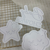 Odd Bunch- baby shower, sleepy star & sleepy cloud