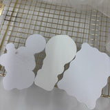 Odd Bunch- Bear with balloon, bear in hot air balloon & wavy rectangle